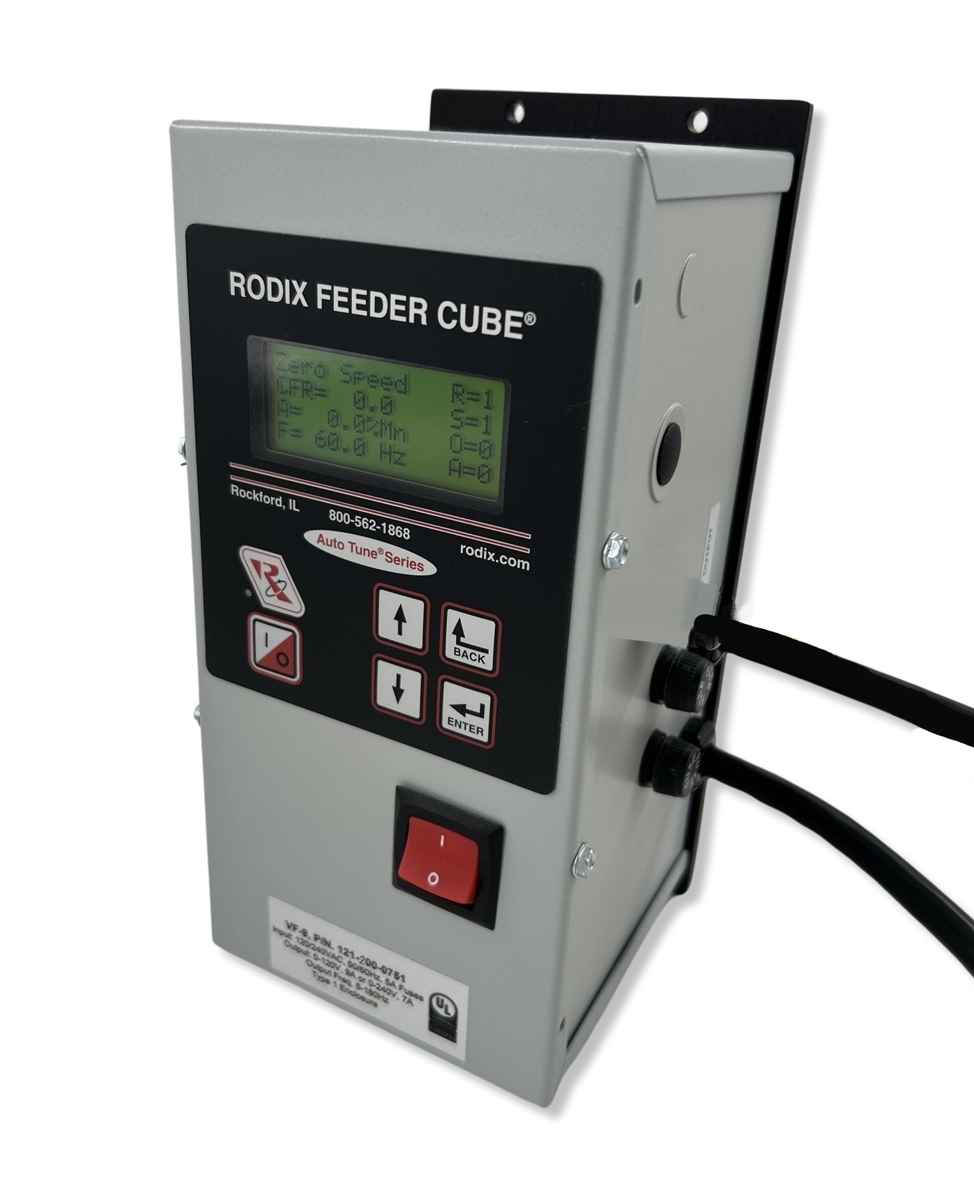 Part # 121-200-0751, Model VF-9, Single Feeder Cube On Rodix, Inc.