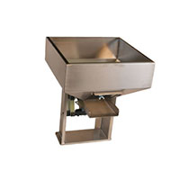 2 Cubic Feet (ft³) Size, 304 Stainless Steel (SS), and 120 Volt (V) Alternating Current (AC) Coil Voltage Standard Hopper (026-500-0048)