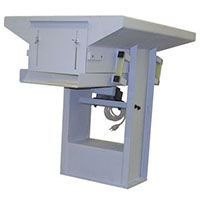 1 Cubic Foot (ft³) Size, Cold Rolled Steel (CRS) Primed, and 120 Volt (V) Alternating Current (AC) Coil Voltage Straight Front Hopper (026-500-0113)