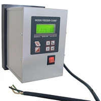 VF Series, Model VF-12 without Vibration Sensor, and Single Control General Purpose Vibratory Feeder Controller (121-200-0755)