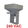 3 Cubic Feet (ft³) Size, Cold Rolled Steel (CRS) Primed, and 240 Volt (V) Alternating Current (AC) Coil Voltage Standard Hopper (026-550-0053)